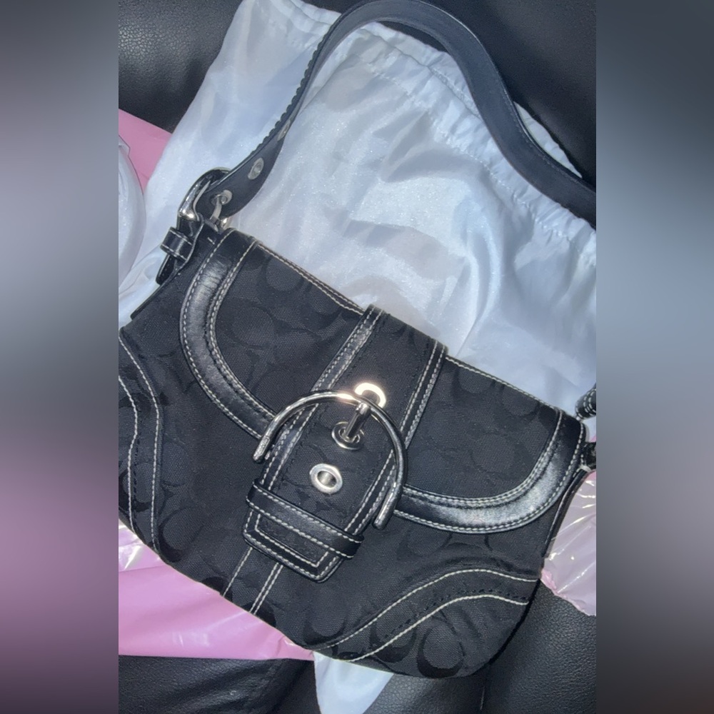 Coach mini soho triple black SOLD🚨